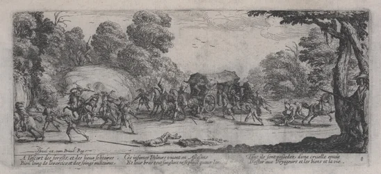 Attack on a Coach, from 