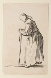Beggar Woman with Rosary, from The Beggars