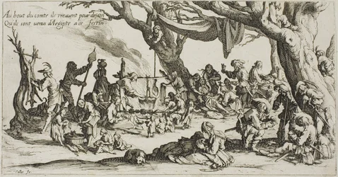 Camping Place of the Gypsies: The Preparation of the Feast