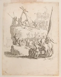 Christ Pierced by the Lance, no. 11 of 11 from La Petite Passion