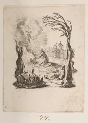 Christ in the Garden of Olives, No. 3 of 11 from La Petite Passion