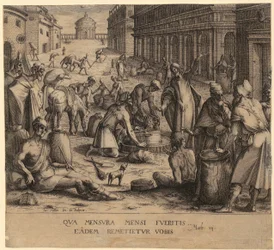 Christ and the Corn Merchants