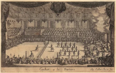 Entry of Monseigneur Henry de Lorraine, Plate 7 from the series "The Tournament"