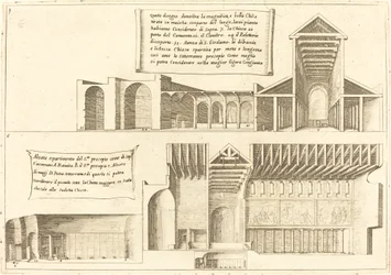 Elevation of Churches including the Holy Manger