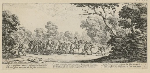 Discovery of the Criminals, Sheet 9 from the Series "Horrors of War"