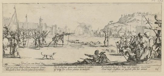 Execution by Shooting, Plate 12 from the series "Miseries of War"