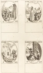 Exaltation of the Holy Cross; St. Aper; St. Euphemia; St. Lambert