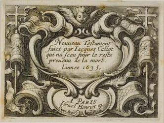 Frontispiece, from the New Testament