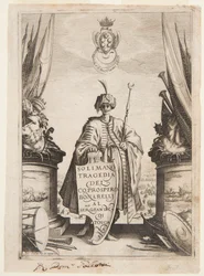 Frontispiece of Soliman, Second State