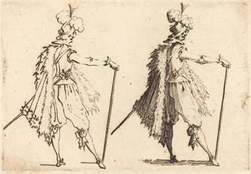 Gentleman with Cane, c. 1617