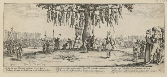 Hanging, Plate 11 from the Series "Horrors of War"