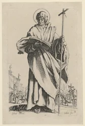 Saint Philip, Plate 11 of the Series "Jesus, the Twelve Apostles and Mary"