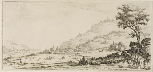 Hunting Birds, from Various Scenes Designed in Florence