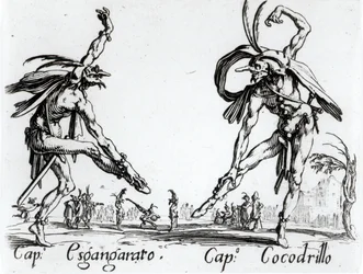 I Balli de Spessanei, or Le Grande Chasse (engraving)