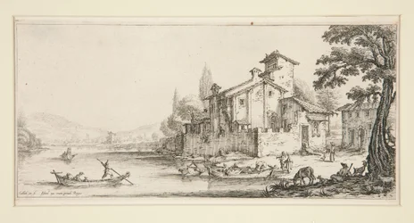 The Walk on the Water, from Landscapes for Giovanni de Medici