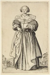 Lady with Fan