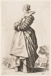 Lady with a Muff, from the series “The Nobility of Lorraine”