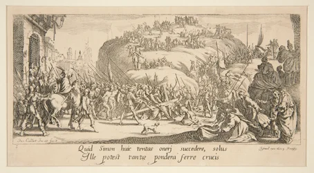 The Carrying of the Cross, from The Great Passion