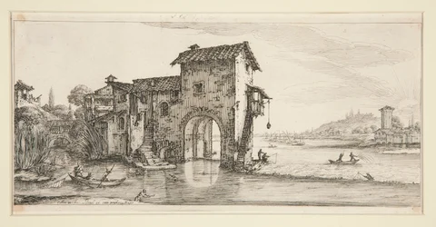 The Mill on the Water, from Landscapes for Giovanni de Medici