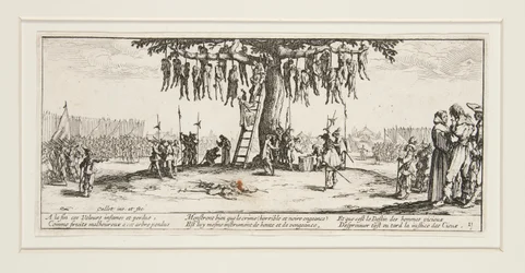 The Great Miseries of War: No. 11 - The Hanging
