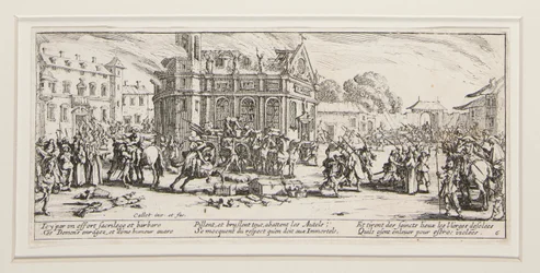 Les grandes miseres de la guerre: No. 6 - Devastation