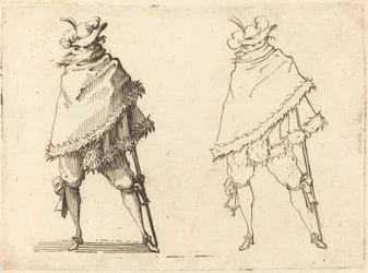 Man Wrapped in His Mantle