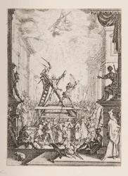 Martyrdom of St. Andrew, no. 5 from The Martyrdom of the Apostles