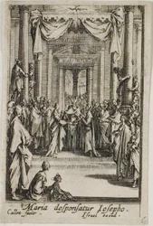Mary Marries Joseph, from The Life of the Virgin