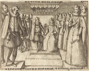 Meeting of Margaret of Austria and Philip III