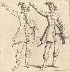 Officer, with Arm Extended, Front View