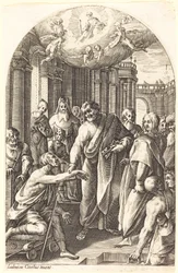 Peter and John Healing the Lame