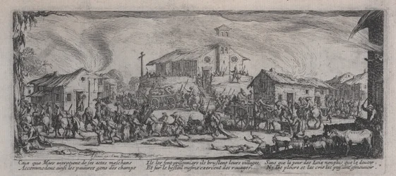 Plundering of a Village, from 