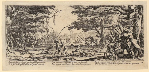 Revenge of the Peasants, Plate 17 from the series “The Miseries of War”