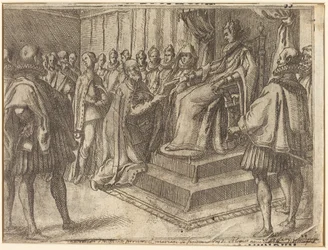 Reception of the Envoy of Poland [recto]