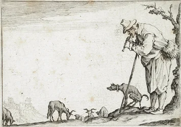 Shepherd Playing a Flute