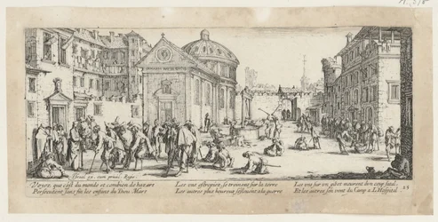 Hospital, Plate 15 from the Series "Horrors of War"