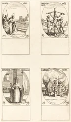 St. Aurea; St. Bartholomew; St. Louis; St. Genesius