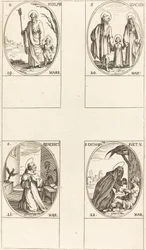 St. Joseph, St. Joachim, St. Benedict, Abbot, St. Catharine of Sweden