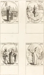 St. Ladislas, Sts. Potamiana and Marcella, Sts. Peter and Paul, Apostles, St. Martial