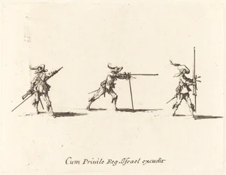 Taking the Firing Position with the Musket