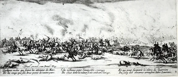 The Battle, plate 3 from 