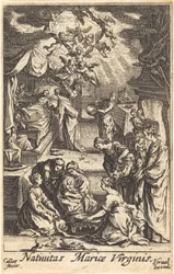 The Birth of the Virgin, in or after 1630