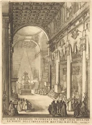 The Catafalque of the Emperor Matthias
