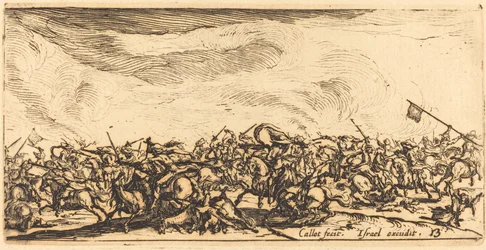 The Cavalry Combat with Swords, c1632-1634