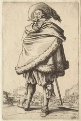 The Gentleman Wrapped in His Fur-Trimmed Coat