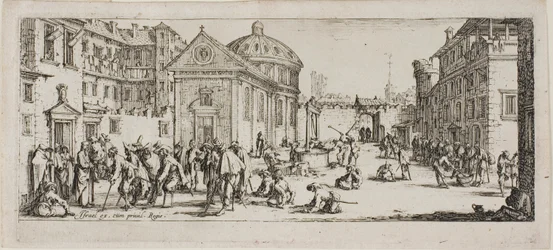 The Hospital, plate fifteen from The Miseries of War