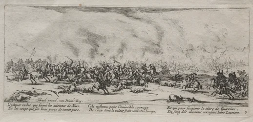 The Large Miseries of War: The Battle