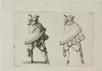 The Man Wrapped in his Coat, from The Caprices