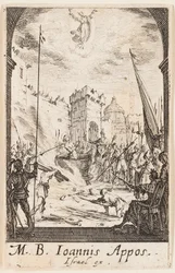 The Martyrdom of Saint John the Evangelist, plate five from The Martyrdoms of the Apostles