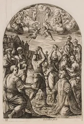 The Martyrdom of St. Stephen, from the series “Pictures of Rome”